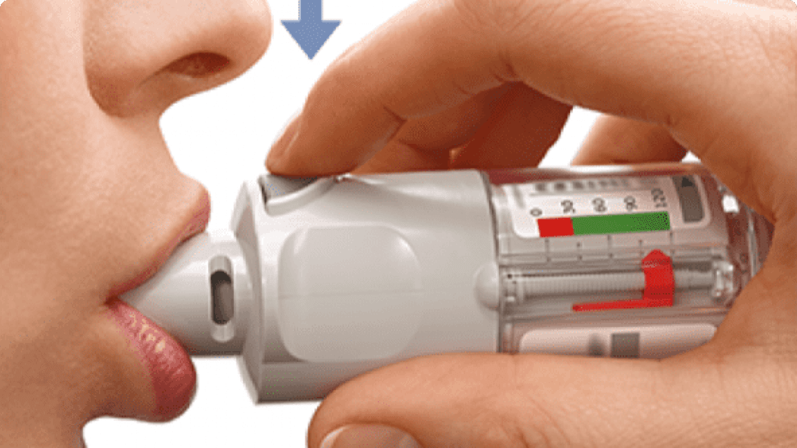 How to inhaler with Respimat