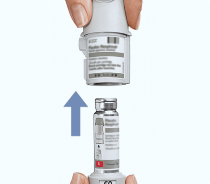 Instructions to replace the cartridge